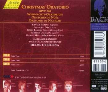 3CD Johann Sebastian Bach: Christmas Oratorio BWV 248