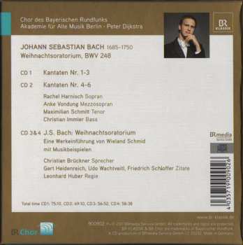 4CD Johann Sebastian Bach: Weihnachtsoratorium