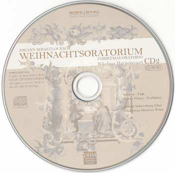 2CD/Dobozkészlet Johann Sebastian Bach: Weihnachtsoratorium BWV 248