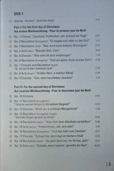 2DVD Johann Sebastian Bach: Weihnachtsoratorium (= Christmas Oratorio)