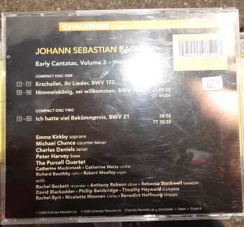 2CD Johann Sebastian Bach: Weimar Cantatas II. Early Cantatas, Volume 3 - Weimar II