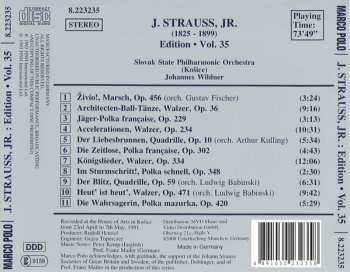CD Johann Strauss Jr.: J. Strauss, Jr.:  Edition • Vol. 35