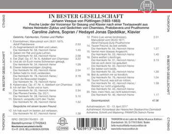 CD Johann Vesque von Püttlingen: In Bester Gesellschaft