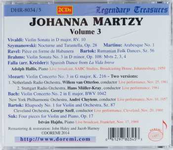 2CD Johanna Martzy: Johanna Martzy Vol. 3