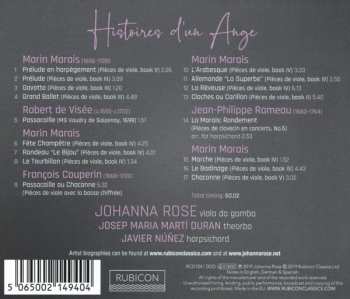 CD Johanna Rose: Histoires d’un Ange 
