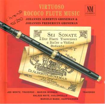 Album Jed Wentz: Virtuoso Rococo Flute Music