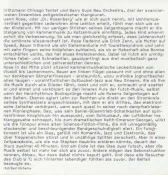 CD Johannes Bauer: Futch