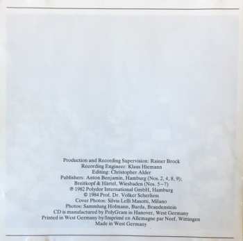 CD Johannes Brahms: 21 Ungarische Tänze - Hungarian Dances - Danses Hongroises