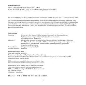 SACD Robert Schumann: Cello Sonatas / Fünf Stücke Im Volkston