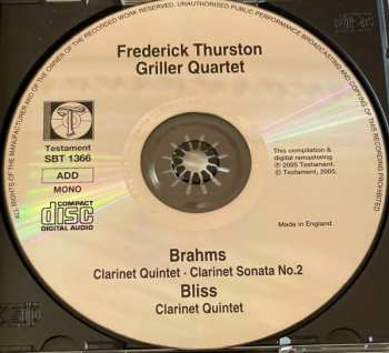 CD Johannes Brahms: Clarinet Quintets