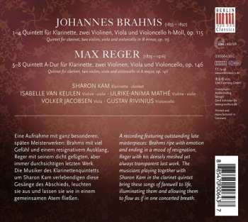 CD Johannes Brahms: Clarinet Quintets