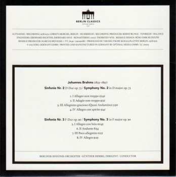 4CD/Dobozkészlet Johannes Brahms: Complete Symphonies