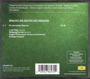 CD The Czech Philharmonic Orchestra: Ein Deutsches Requiem