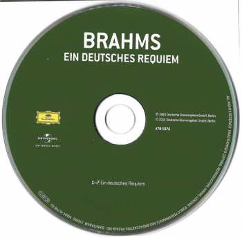CD The Czech Philharmonic Orchestra: Ein Deutsches Requiem