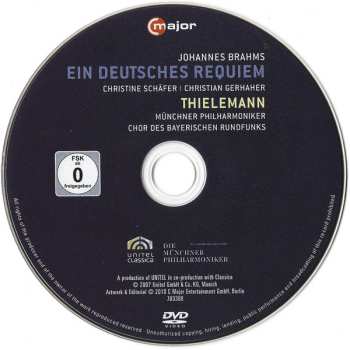 DVD Johannes Brahms: Ein Deutsches Requiem