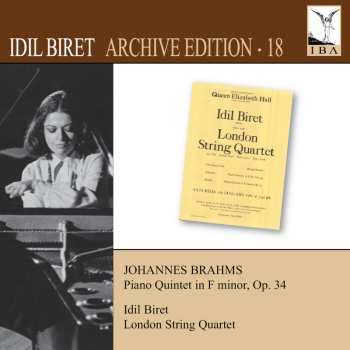Album Johannes Brahms: Piano Quintet In F Minor, Op. 34