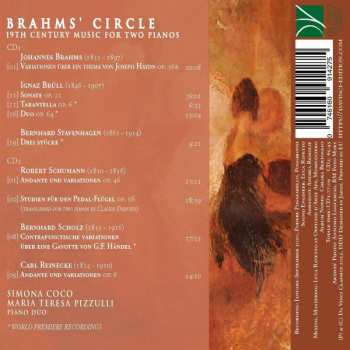 2CD Robert Schumann: Brahms’ Circle (19th Century Music For Two Pianos)