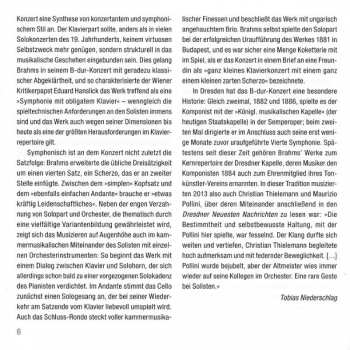 CD Johannes Brahms: Klavierkonzert Nr. 2
