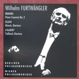 CD Berliner Philharmoniker: Brahms: Piano Concerto No.2 / Gluck: Alceste Overture / D' Albert: Tiefland Overture