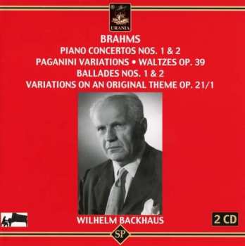 CD Johannes Brahms: Klavierkonzerte Nr.1 & 2