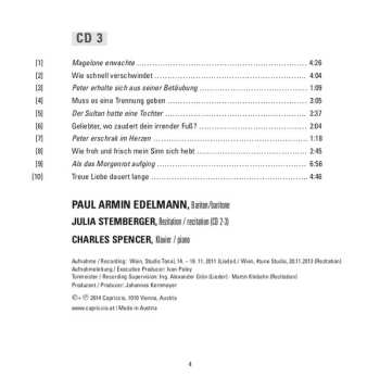 3CD Johannes Brahms: Die Schöne Magelone