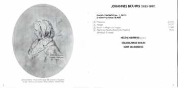 CD Johannes Brahms: Piano Concerto No. 1 Op. 15