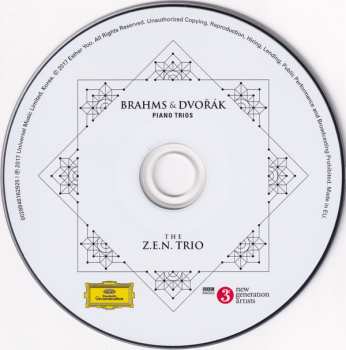 CD Antonín Dvořák: Piano Trios
