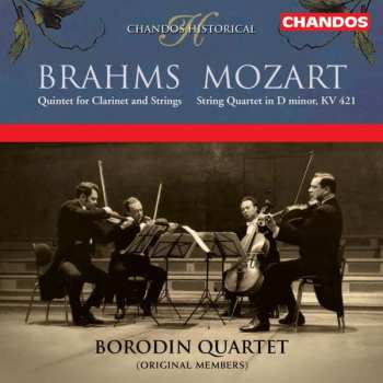 CD Johannes Brahms: Quintet For Clarinet  And Strings / String Quartet In D Minor, KV 421