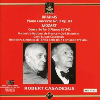 CD Johannes Brahms: Robert Casadesus Spielt Klavierkonzerte