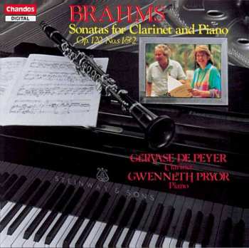 CD Johannes Brahms: Sonaten Für Klarinette & Klavier Op.120 Nr.1 & 2