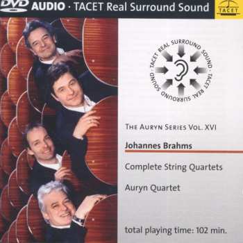 2DVD Johannes Brahms: Streichquartette Nr.1-3