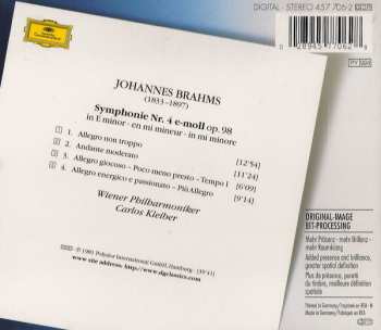 CD Johannes Brahms: Symphonie No. 4