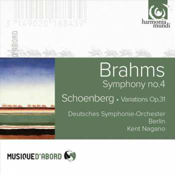 CD Johannes Brahms: Symphonie No. 4 / Variations Op. 31