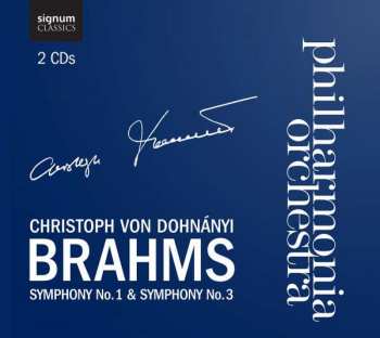Album Johannes Brahms: Symphonien Nr.1 & 3