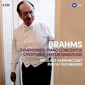 5CD Johannes Brahms: Symphonies - Piano Concertos - Obertures - Haydn Variations