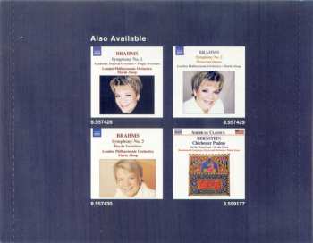 CD Johannes Brahms: Symphony No. 4 / Hungarian Dances Nos. 2 And 4-9 
