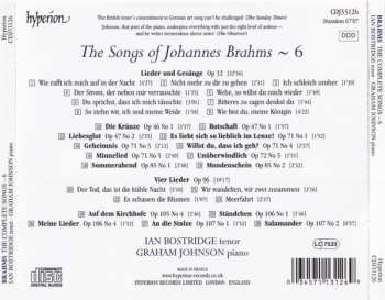 CD Johannes Brahms: The Songs Of Brahms ~ 6