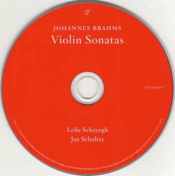 CD Johannes Brahms: Violin Sonatas