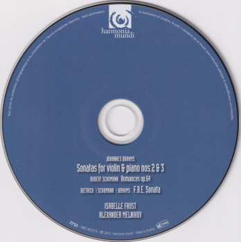 CD Robert Schumann: Violin Sonatas Op. 100 & 108 / F.A.E. Sonata