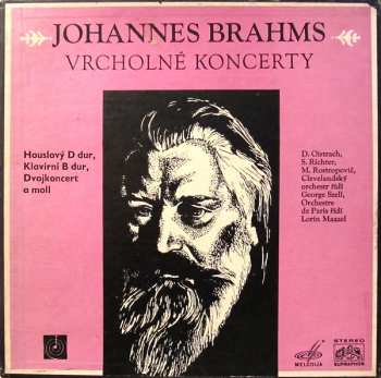 3LP/Dobozkészlet Johannes Brahms: Vrcholné Koncerty