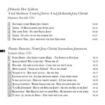 CD Johannes Heroldt: Matthäuspassion / Passio Secundum Joannem