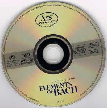 SACD Johannes Krahl: Elements Of Bach
