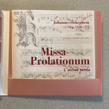 CD Johannes Ockeghem: Missa Prolationum  DIGI