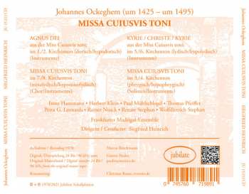 CD Siegfried Heinrich: Missa Cuiusvis toni