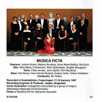 CD Johannes Ockeghem: Requiem / Missa Prolationum / Intemerata Dei Mater