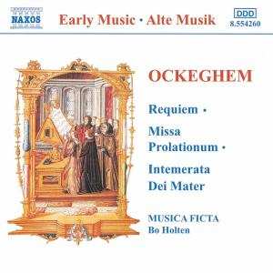 Album Johannes Ockeghem: Requiem / Missa Prolationum / Intemerata Dei Mater