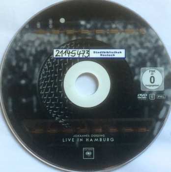 DVD Johannes Oerding: Alles Brennt (Live In Hamburg)