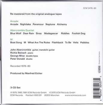 3CD/Dobozkészlet Richard Beirach: The First Quartet