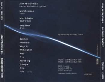 CD John Abercrombie: The Third Quartet