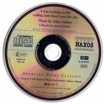 2CD John Adams: I Was Looking At The Ceiling And Then I Saw The Sky